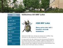 Tablet Screenshot of brfloke.se