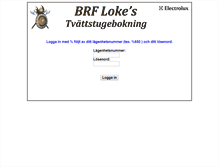 Tablet Screenshot of boka.brfloke.se
